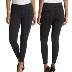 Liverpool Los Angeles Women’s Plaid Cameron Pull On Leggings Pants Size 6/28